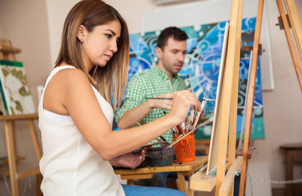 clases de pintura para adultos